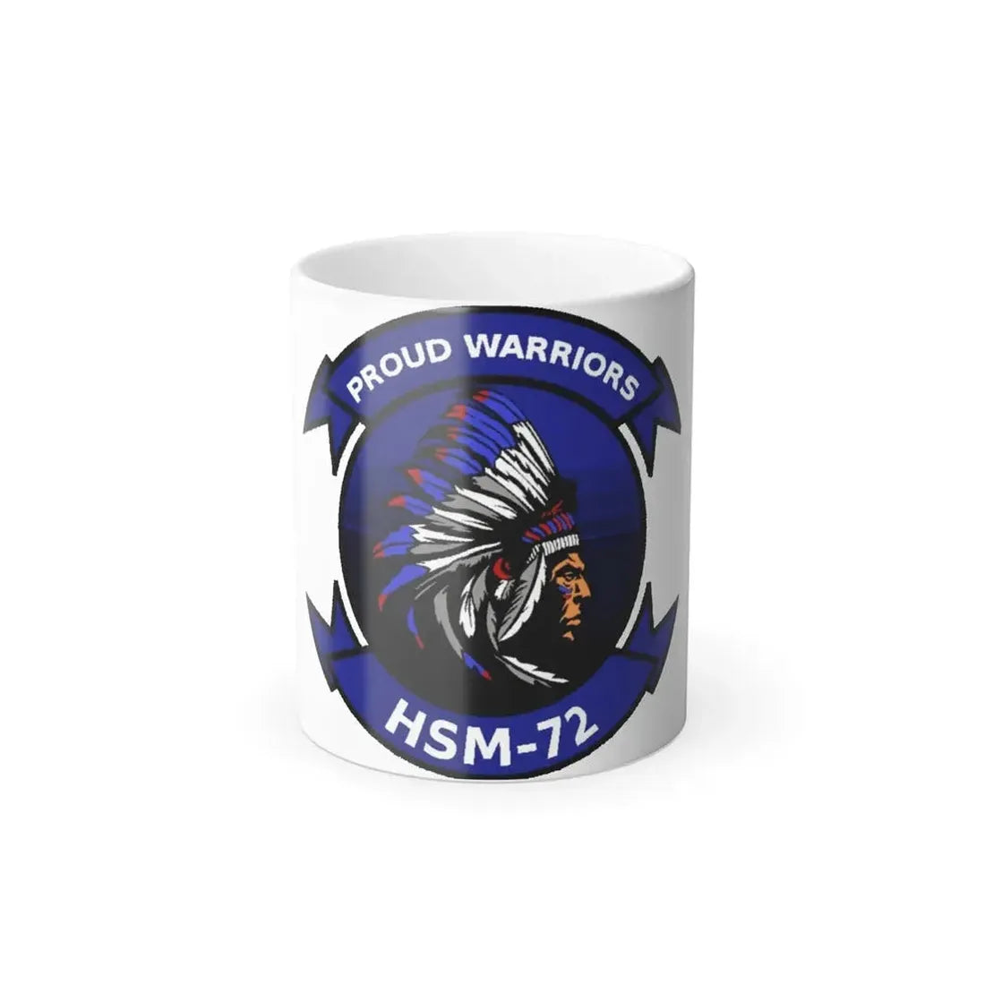 HSM 72 Helicopter Maritime Strike Squadron 72 (U.S. Navy) Color Changing Mug 11oz Default Title 11oz - Go Mug Yourself