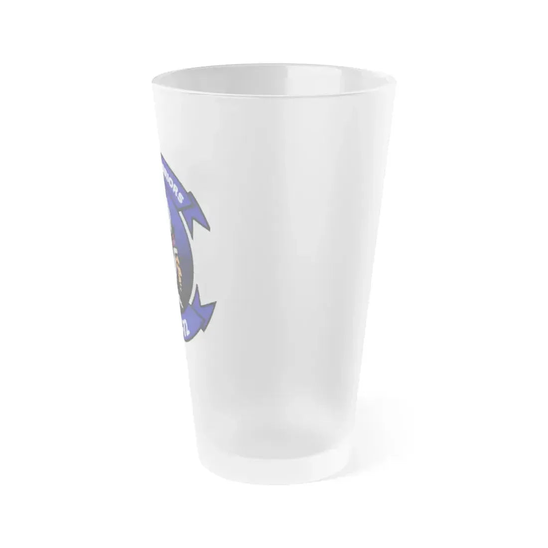 HSM 72 Helicopter Maritime Strike Squadron 72 (U.S. Navy) Frosted Pint Glass 16oz - Go Mug Yourself