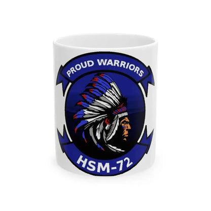 HSM 72 Helicopter Maritime Strike Squadron 72 (U.S. Navy) White Coffee Mug 11oz - Go Mug Yourself
