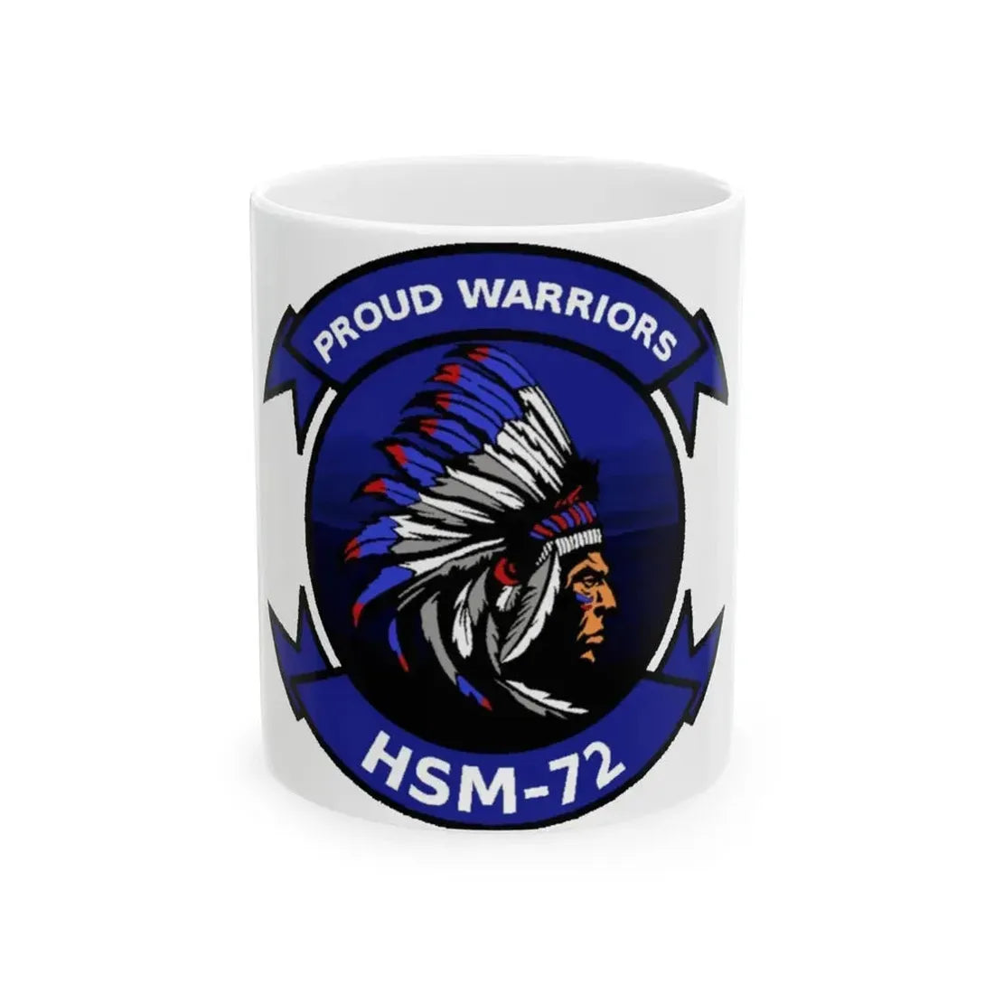 HSM 72 Helicopter Maritime Strike Squadron 72 (U.S. Navy) White Coffee Mug - Go Mug Yourself