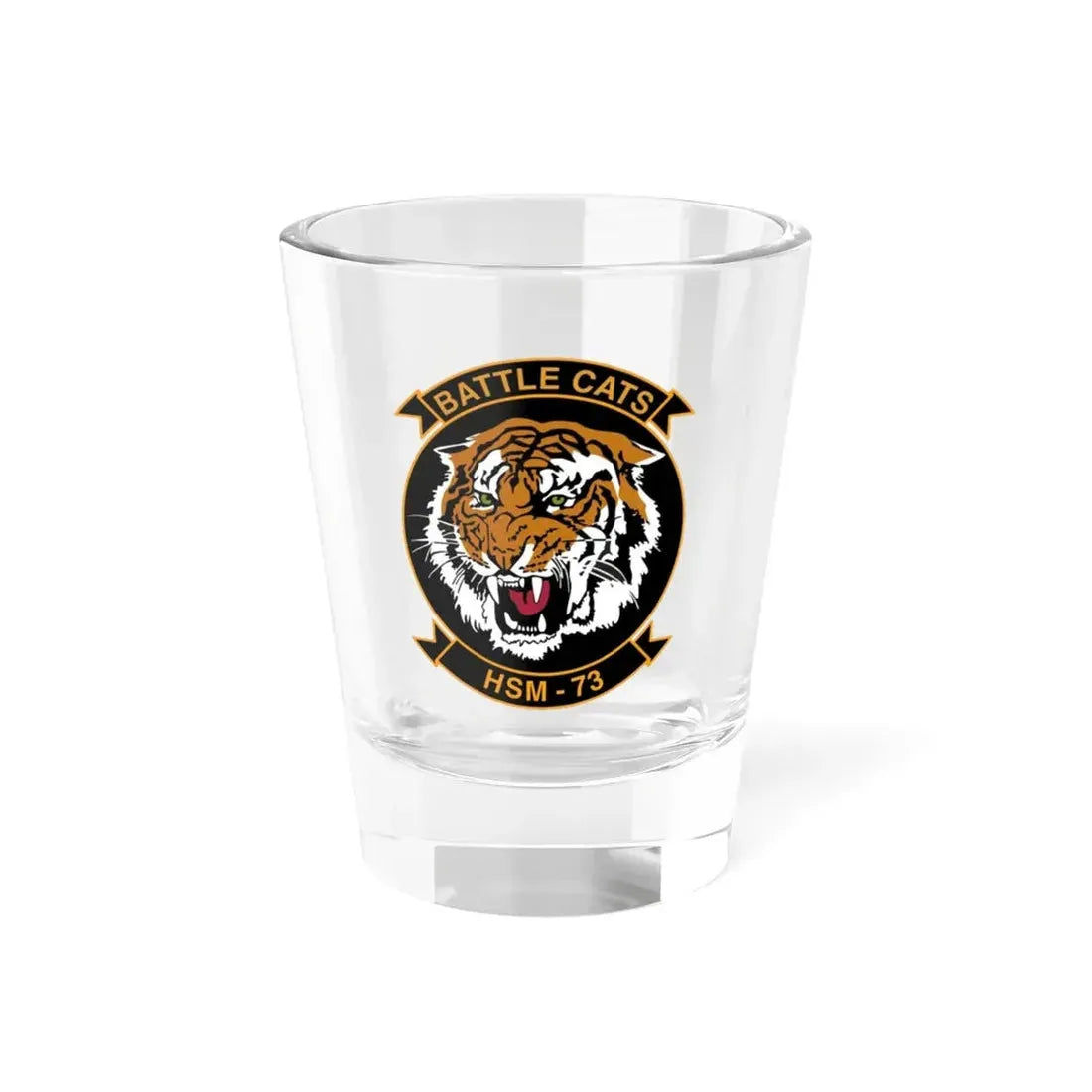 HSM 73 Helicopter Maritime Strike Squadron 73 (U.S. Navy) Shot Glass 1.5oz 1.5oz - Go Mug Yourself