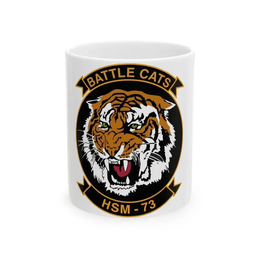 HSM 73 Helicopter Maritime Strike Squadron 73 (U.S. Navy) White Coffee Mug 11oz - Go Mug Yourself