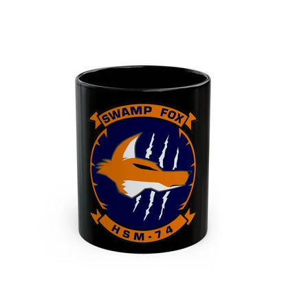 HSM 74 Helicopter Maritime Strike Squadron 74 (U.S. Navy) Black Coffee Mug 11oz - Go Mug Yourself