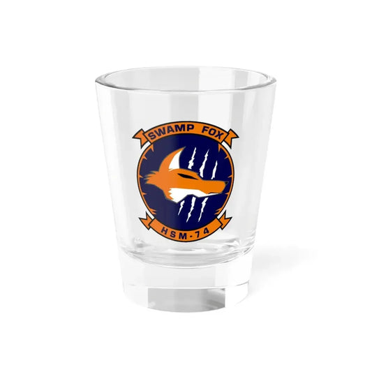 HSM 74 Helicopter Maritime Strike Squadron 74 (U.S. Navy) Shot Glass 1.5oz 1.5oz - Go Mug Yourself
