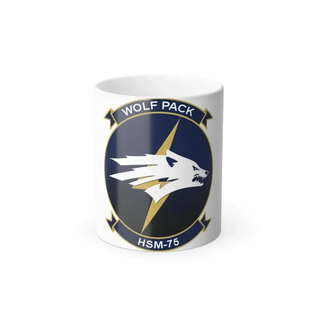 HSM 75 Helicopter Maritime Strike Squadron 75 (U.S. Navy) Color Changing Mug 11oz Default Title 11oz - Go Mug Yourself