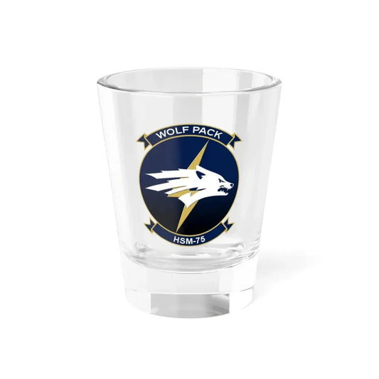 HSM 75 Helicopter Maritime Strike Squadron 75 (U.S. Navy) Shot Glass 1.5oz 1.5oz - Go Mug Yourself