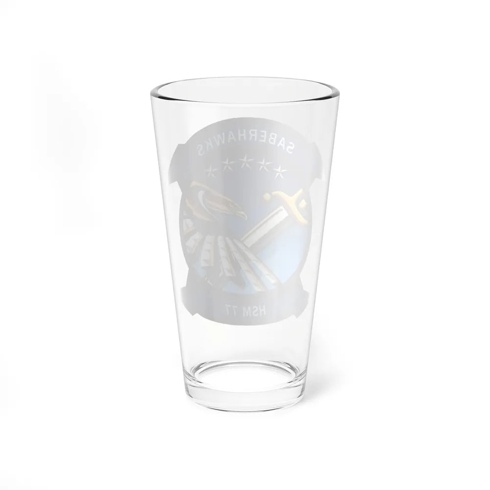 HSM 77 Helicopter Maritime Strike Squadron 77 (U.S. Navy) Pint Glass 16oz-Go Mug Yourself