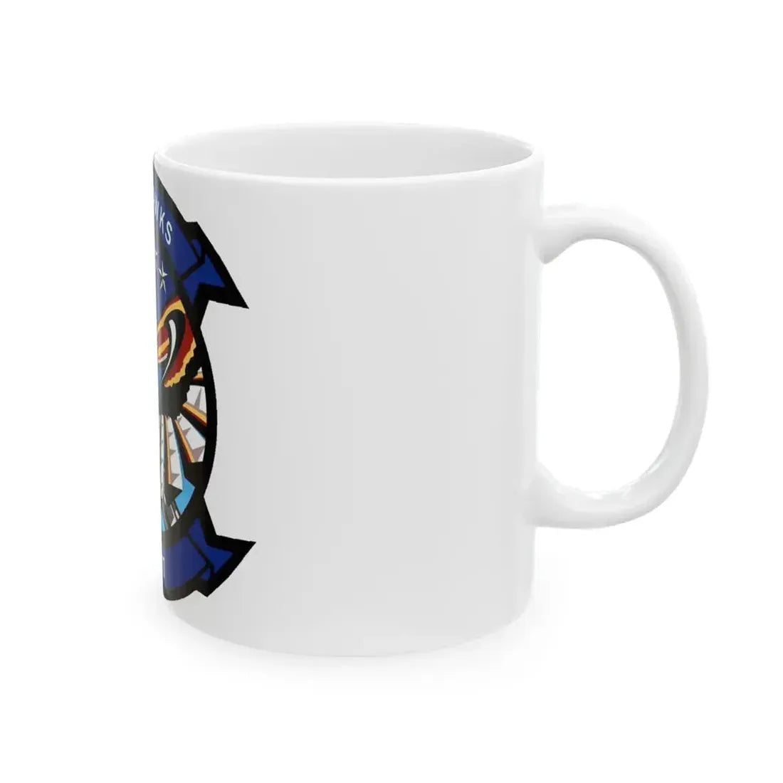 HSM 77 Helicopter Maritime Strike Squadron 77 (U.S. Navy) White Coffee Mug - Go Mug Yourself