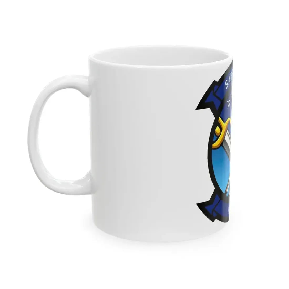 HSM 77 Helicopter Maritime Strike Squadron 77 (U.S. Navy) White Coffee Mug - Go Mug Yourself