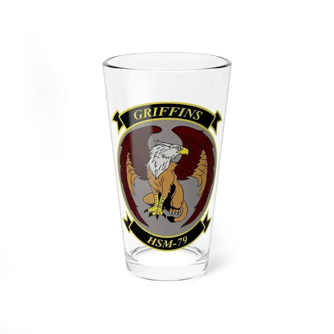 HSM 79 Helicopter Maritime Strike Squadron 79 (U.S. Navy) Pint Glass 16oz 16oz - Go Mug Yourself
