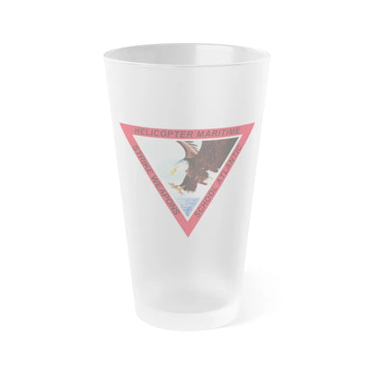 HSM WS Atlantic (U.S. Navy) Frosted Pint Glass 16oz-Go Mug Yourself