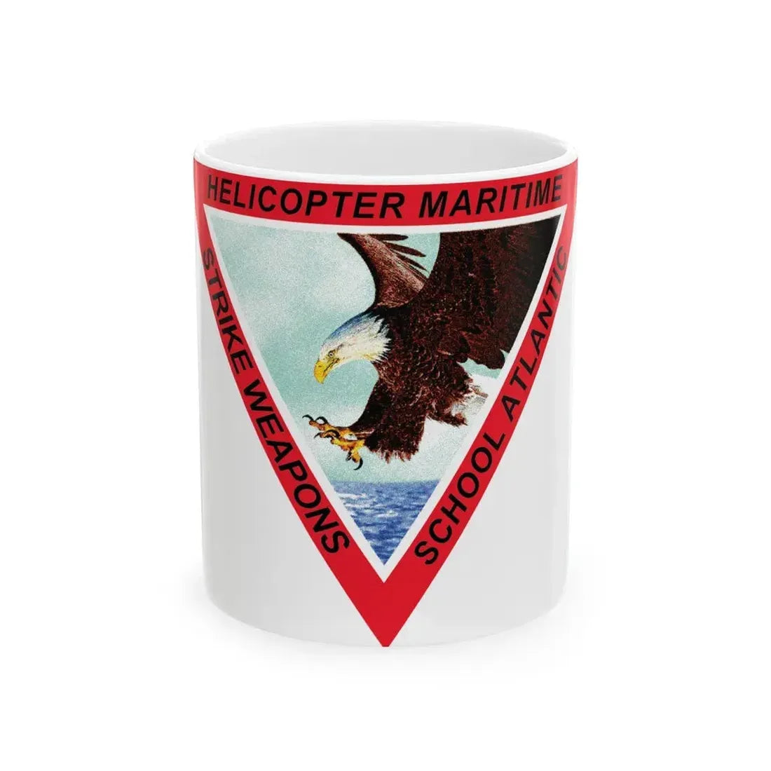 HSM WS Atlantic (U.S. Navy) White Coffee Mug 11oz - Go Mug Yourself