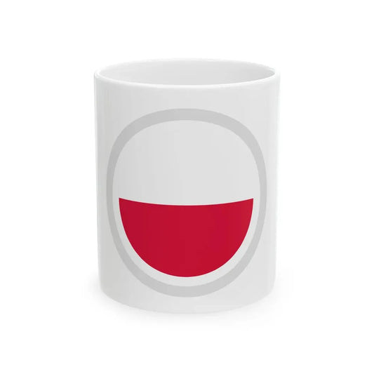 HSPoland (Poland) White Coffee Mug 11oz - Go Mug Yourself