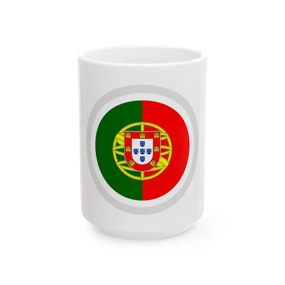 HSPortugal (Portugal) White Coffee Mug 15oz - Go Mug Yourself