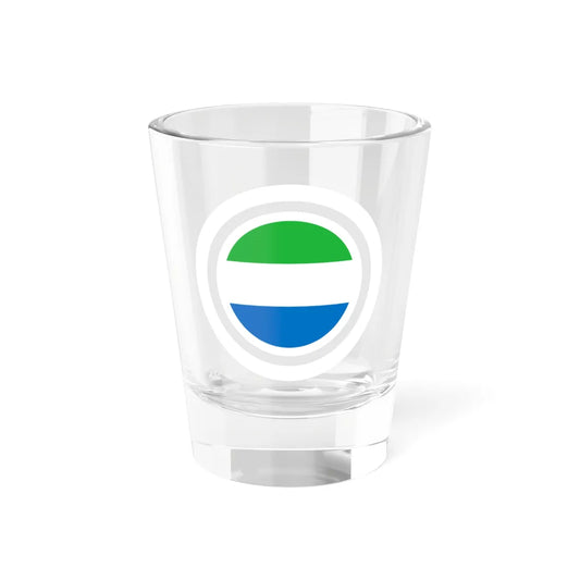 HSSierraLeone (Sierra Leone) Shot Glass 1.5oz 1.5oz - Go Mug Yourself