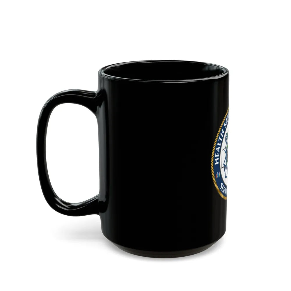 HSWL Service Center (U.S. Coast Guard) Black Coffee Mug-Go Mug Yourself