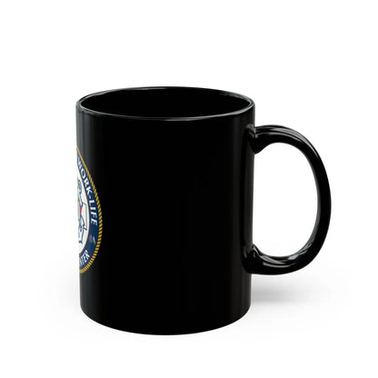 HSWL Service Center (U.S. Coast Guard) Black Coffee Mug-Go Mug Yourself