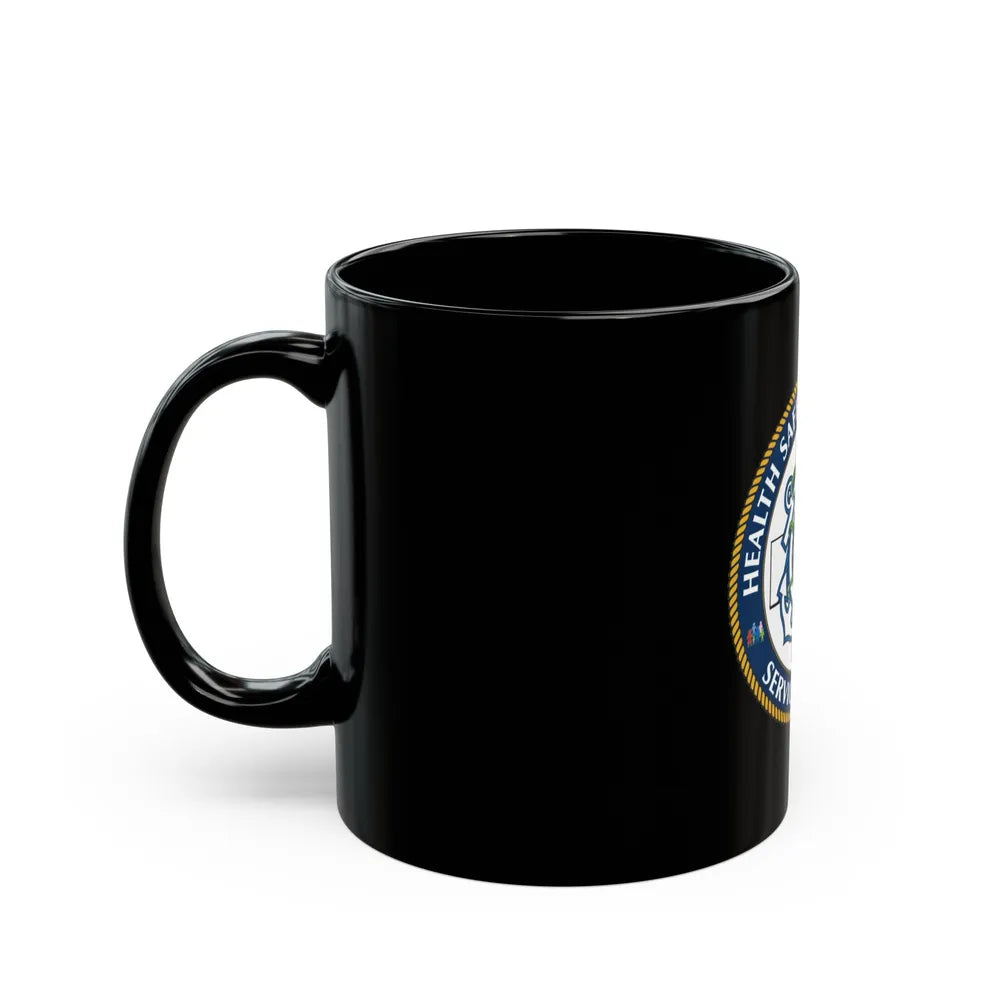 HSWL Service Center (U.S. Coast Guard) Black Coffee Mug-Go Mug Yourself