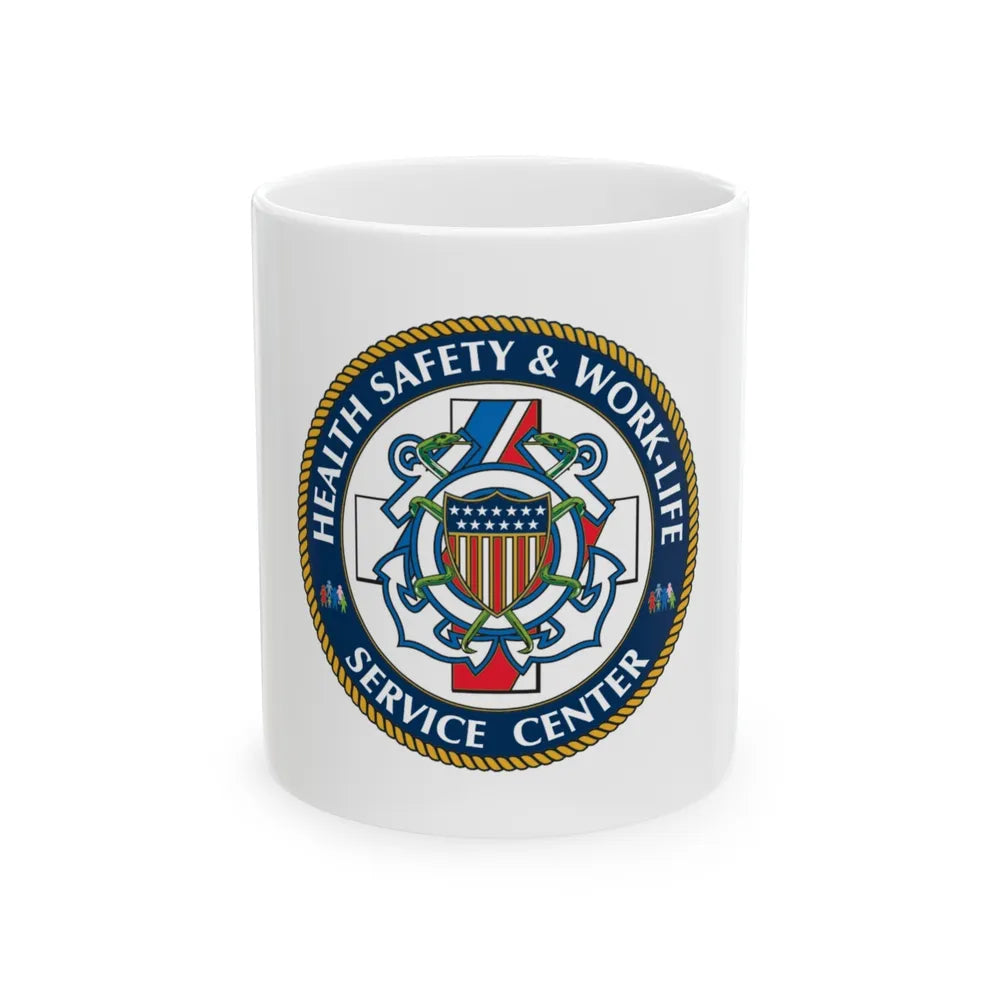 HSWL Service Center (U.S. Coast Guard) White Coffee Mug-11oz-Go Mug Yourself