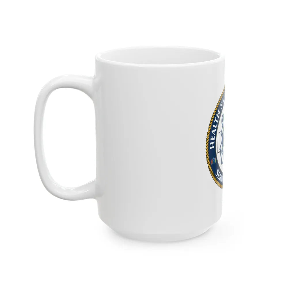 HSWL Service Center (U.S. Coast Guard) White Coffee Mug-Go Mug Yourself