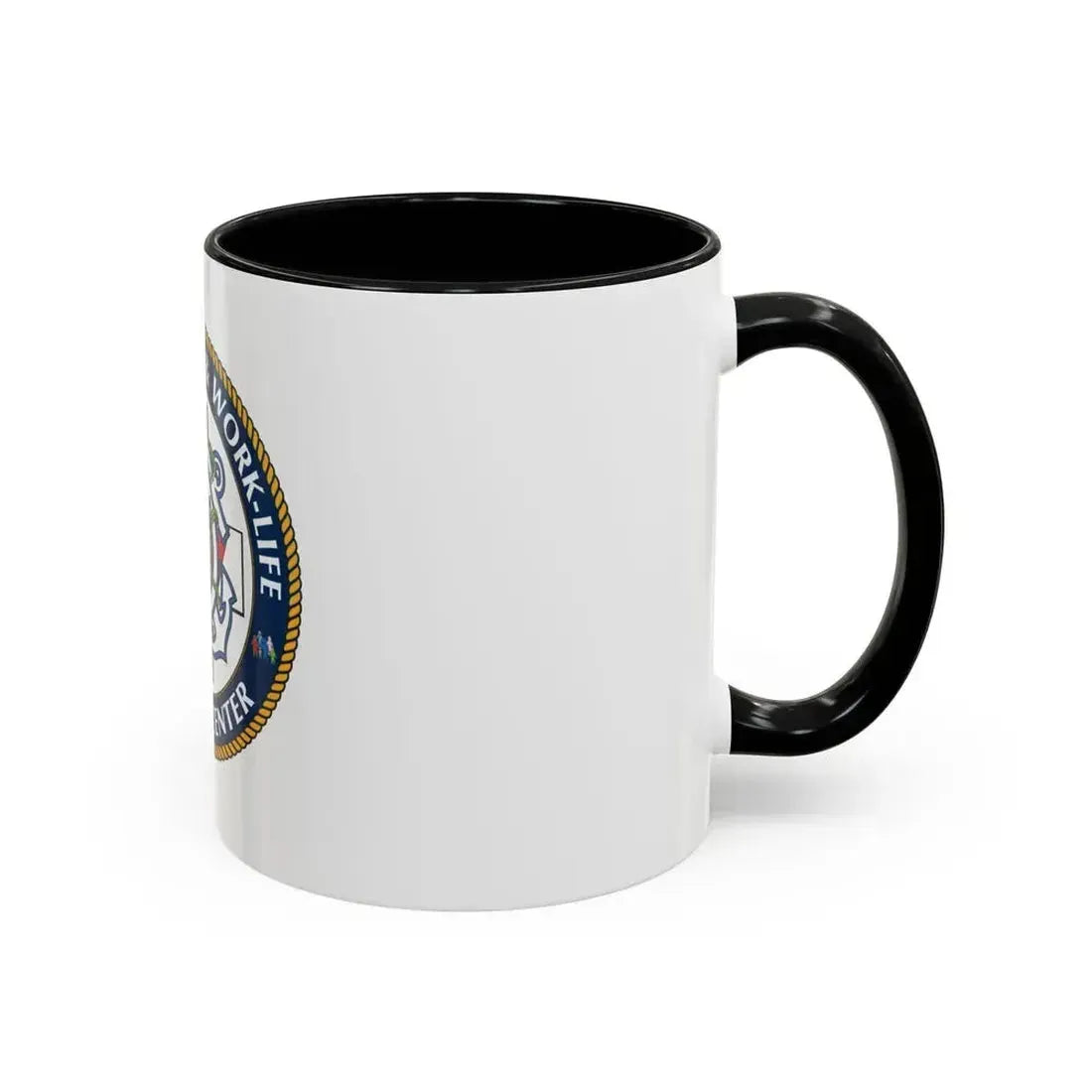 HSWL Service Center (U.S. Coast Guard) Accent Coffee Mug - Go Mug Yourself
