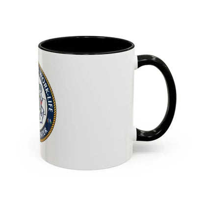 HSWL Service Center (U.S. Coast Guard) Accent Coffee Mug - Go Mug Yourself