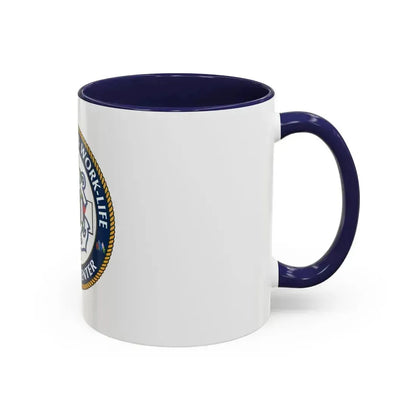 HSWL Service Center (U.S. Coast Guard) Accent Coffee Mug - Go Mug Yourself