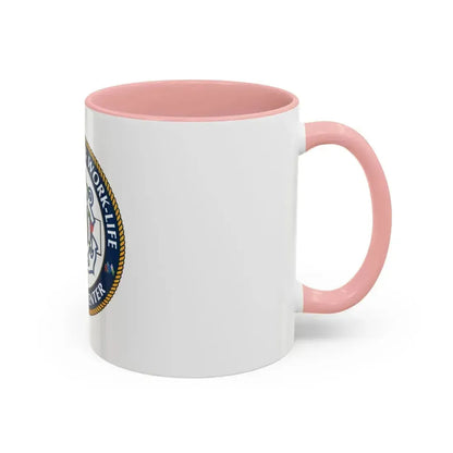 HSWL Service Center (U.S. Coast Guard) Accent Coffee Mug - Go Mug Yourself