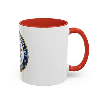 HSWL Service Center (U.S. Coast Guard) Accent Coffee Mug - Go Mug Yourself