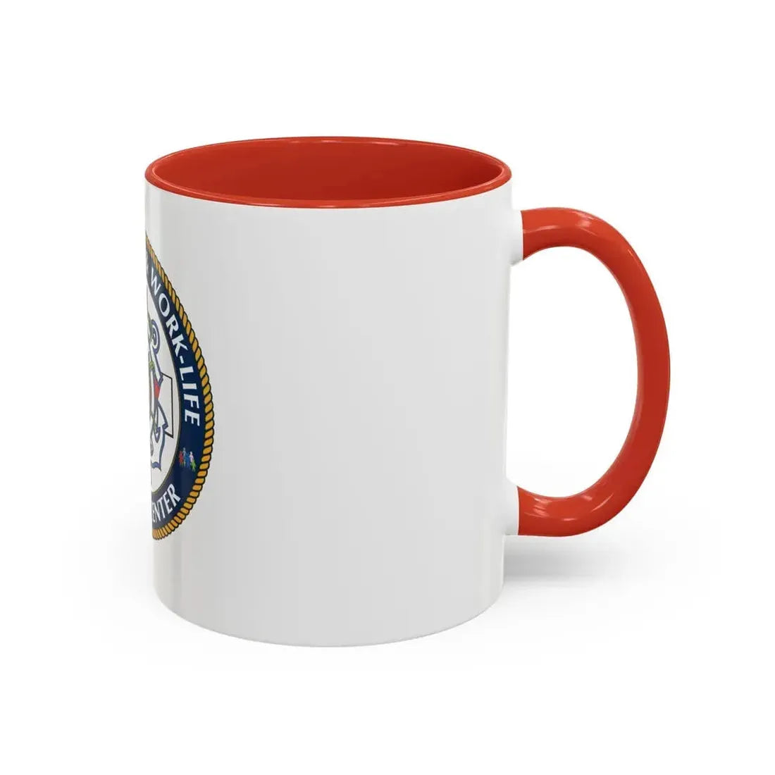 HSWL Service Center (U.S. Coast Guard) Accent Coffee Mug - Go Mug Yourself