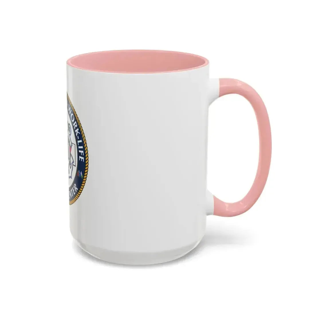 HSWL Service Center (U.S. Coast Guard) Accent Coffee Mug - Go Mug Yourself