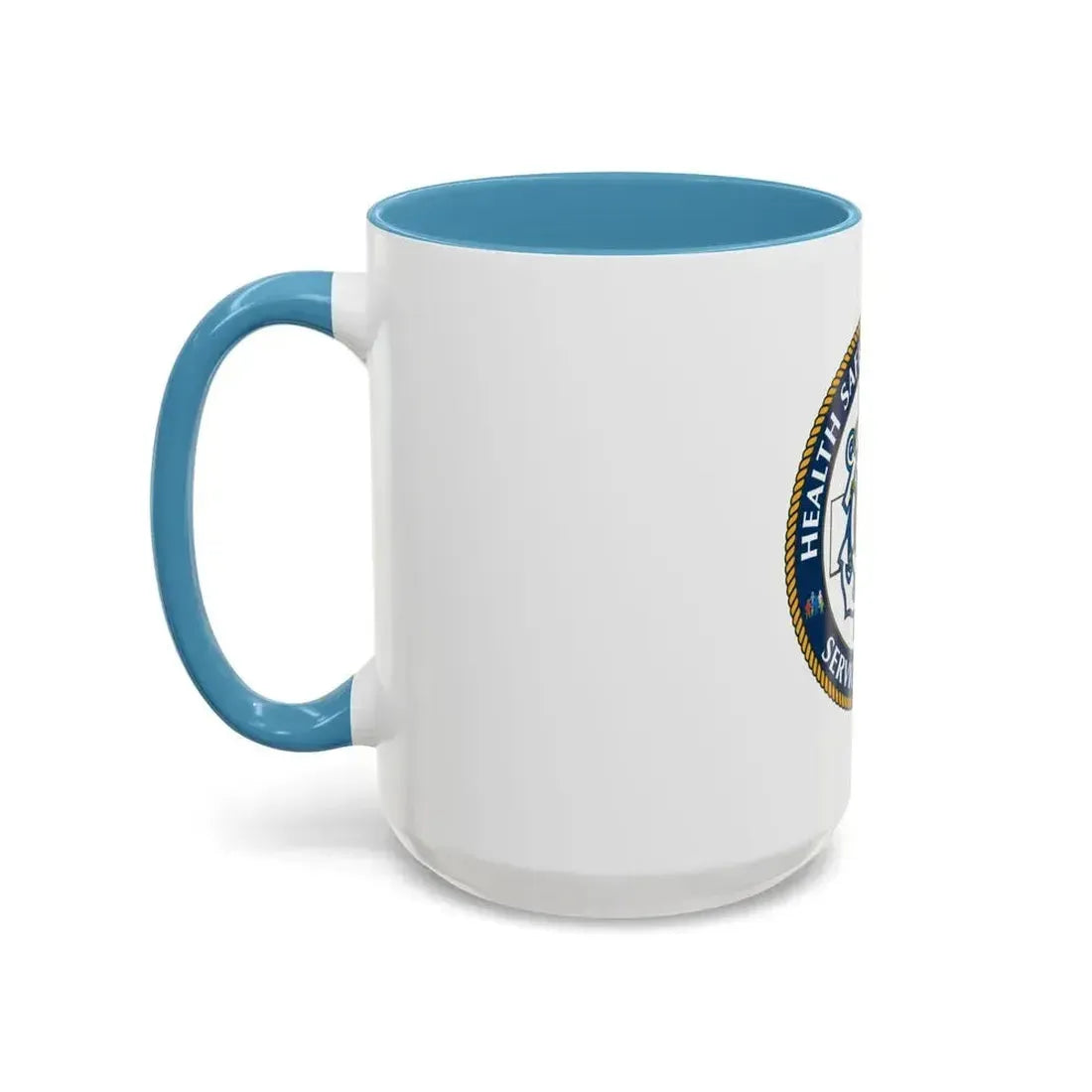 HSWL Service Center (U.S. Coast Guard) Accent Coffee Mug - Go Mug Yourself