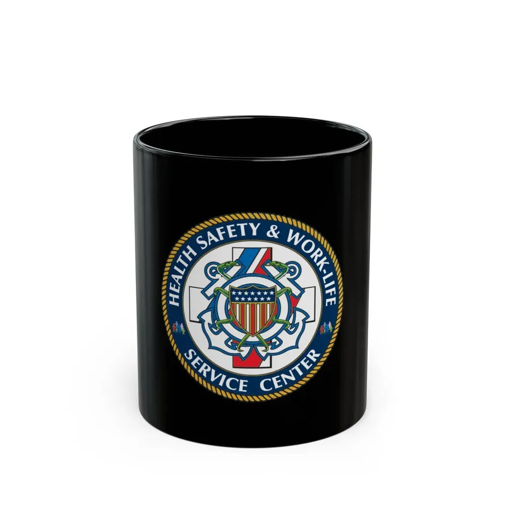 HSWL Service Center (U.S. Coast Guard) Black Coffee Mug 11oz - Go Mug Yourself