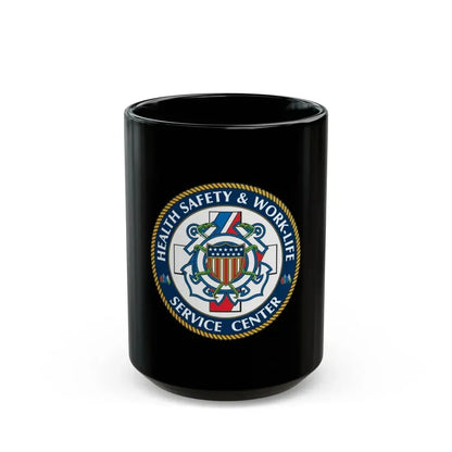 HSWL Service Center (U.S. Coast Guard) Black Coffee Mug 15oz - Go Mug Yourself