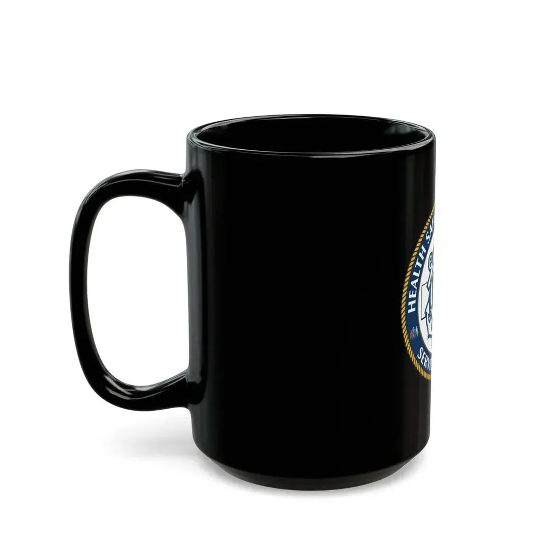 HSWL Service Center (U.S. Coast Guard) Black Coffee Mug - Go Mug Yourself