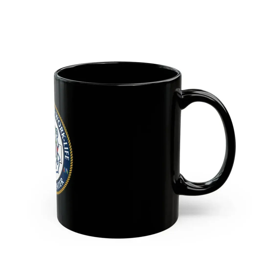 HSWL Service Center (U.S. Coast Guard) Black Coffee Mug - Go Mug Yourself