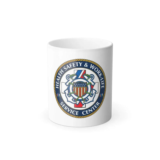 HSWL Service Center (U.S. Coast Guard) Color Changing Coffee Mug 11oz - Go Mug Yourself