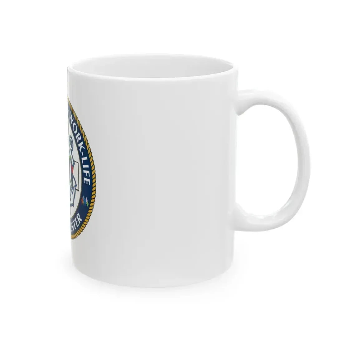 HSWL Service Center (U.S. Coast Guard) White Coffee Mug - Go Mug Yourself