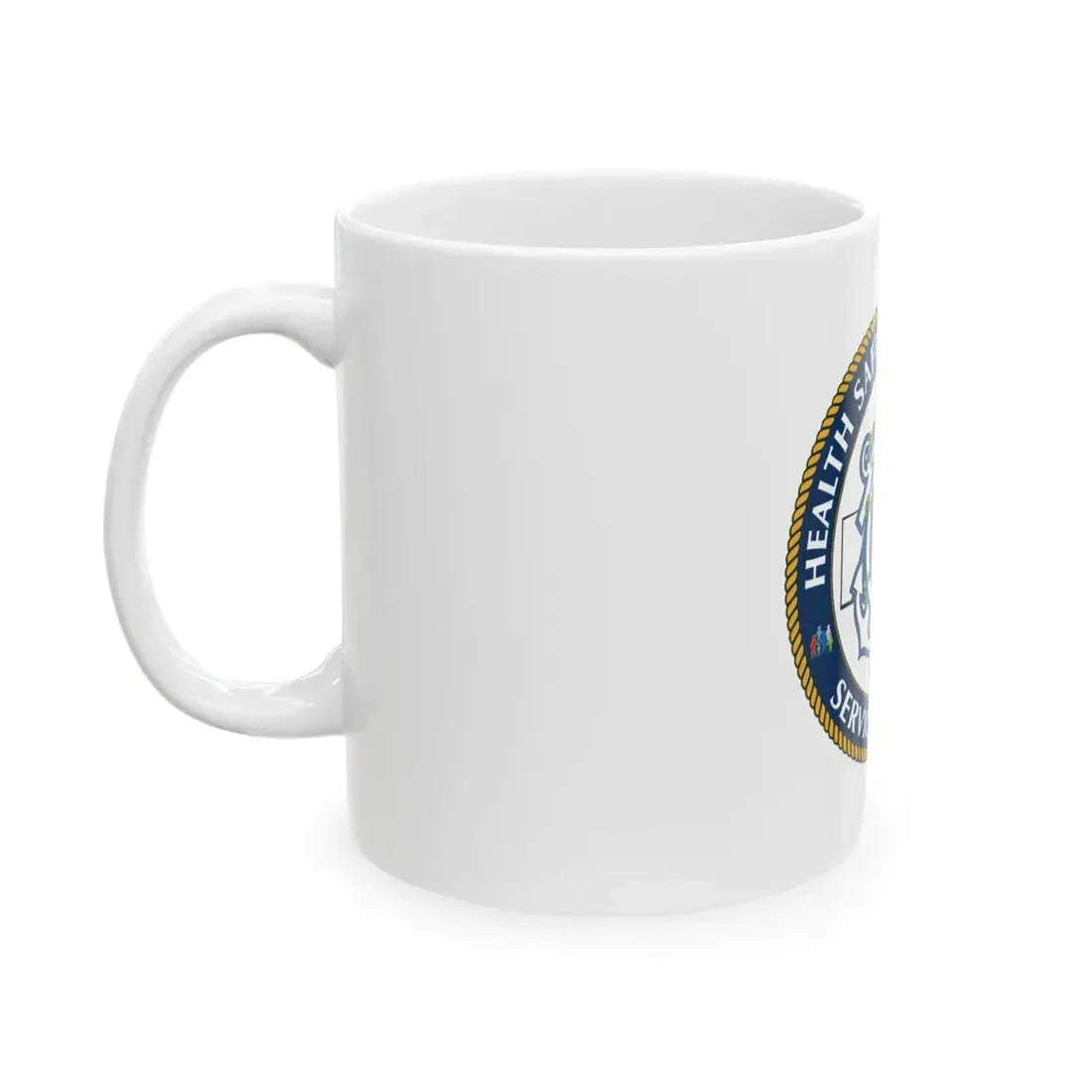 HSWL Service Center (U.S. Coast Guard) White Coffee Mug - Go Mug Yourself