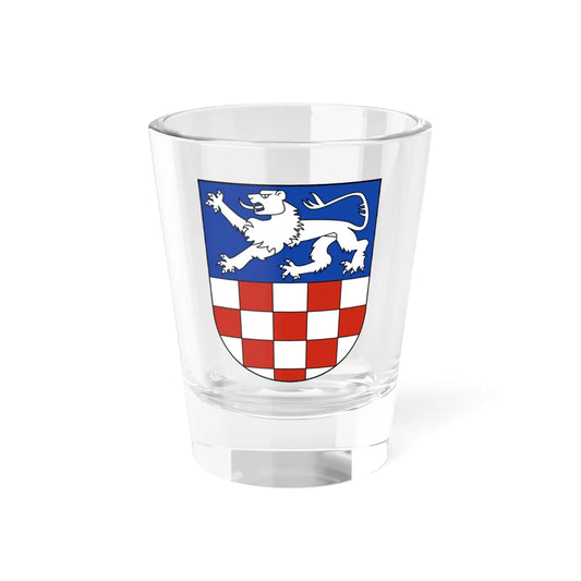 Hüttlingen-blazon (Switzerland) (Coat of Arms) Shot Glass 1.5oz 1.5oz - Go Mug Yourself
