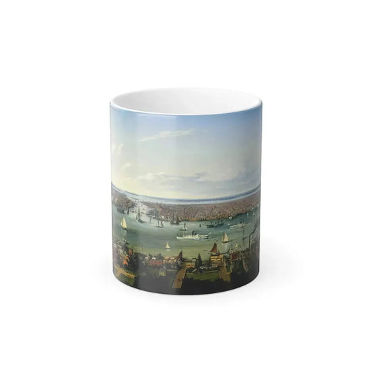 Hubert Sattler (1817-1904) New York - 1854 - Color Changing Mug 11oz 11oz - Go Mug Yourself