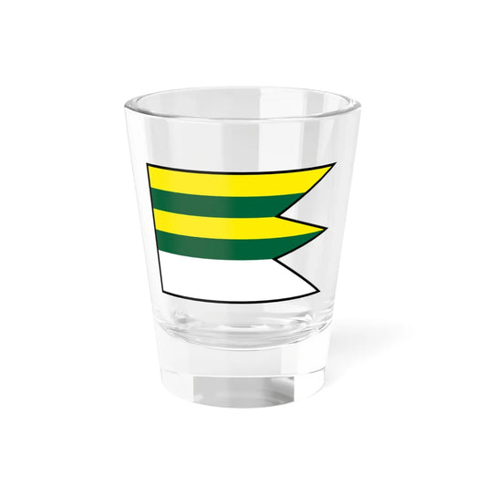 Hubice Dunajska Streda Flag (Slovakia) Shot Glass 1.5oz 1.5oz - Go Mug Yourself