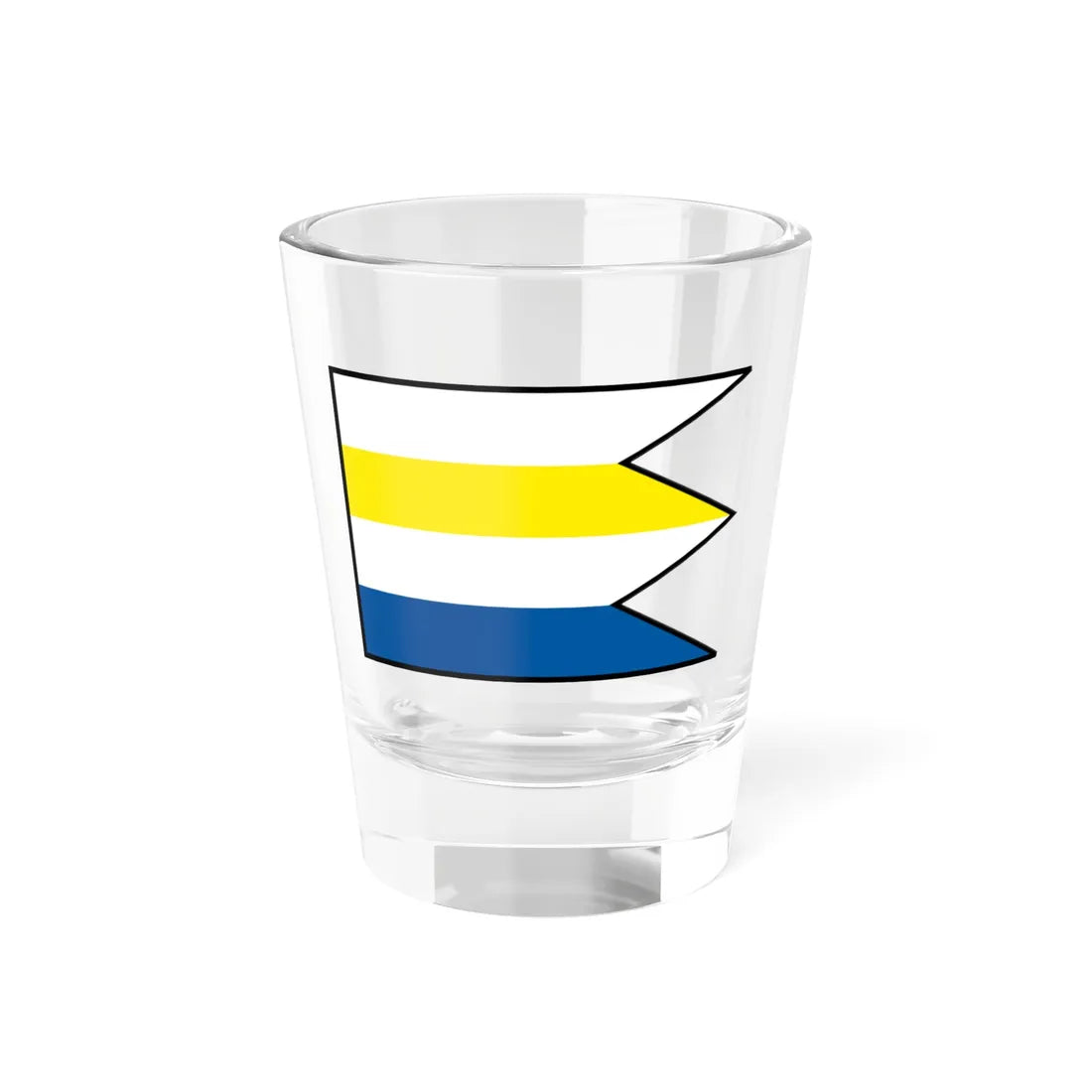 Hubina Piestany Flag (Slovakia) Shot Glass 1.5oz 1.5oz - Go Mug Yourself