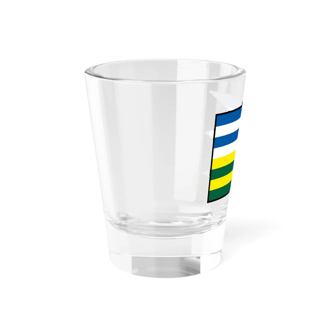 Hubova Ruzomberok Flag (Slovakia) Shot Glass 1.5oz - Go Mug Yourself