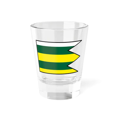 Hudcovce Humenne Flag (Slovakia) Shot Glass 1.5oz 1.5oz - Go Mug Yourself
