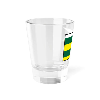 Hudcovce Humenne Flag (Slovakia) Shot Glass 1.5oz - Go Mug Yourself