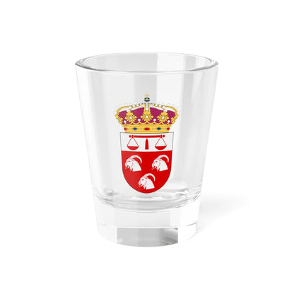 Hudiksvalls tingsrätt vapen (Sweden) (Coat of Arms) Shot Glass 1.5oz 1.5oz - Go Mug Yourself