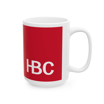 Hudsons Bay Company Flag 1682-1707 (Canada) White Coffee Mug-Go Mug Yourself