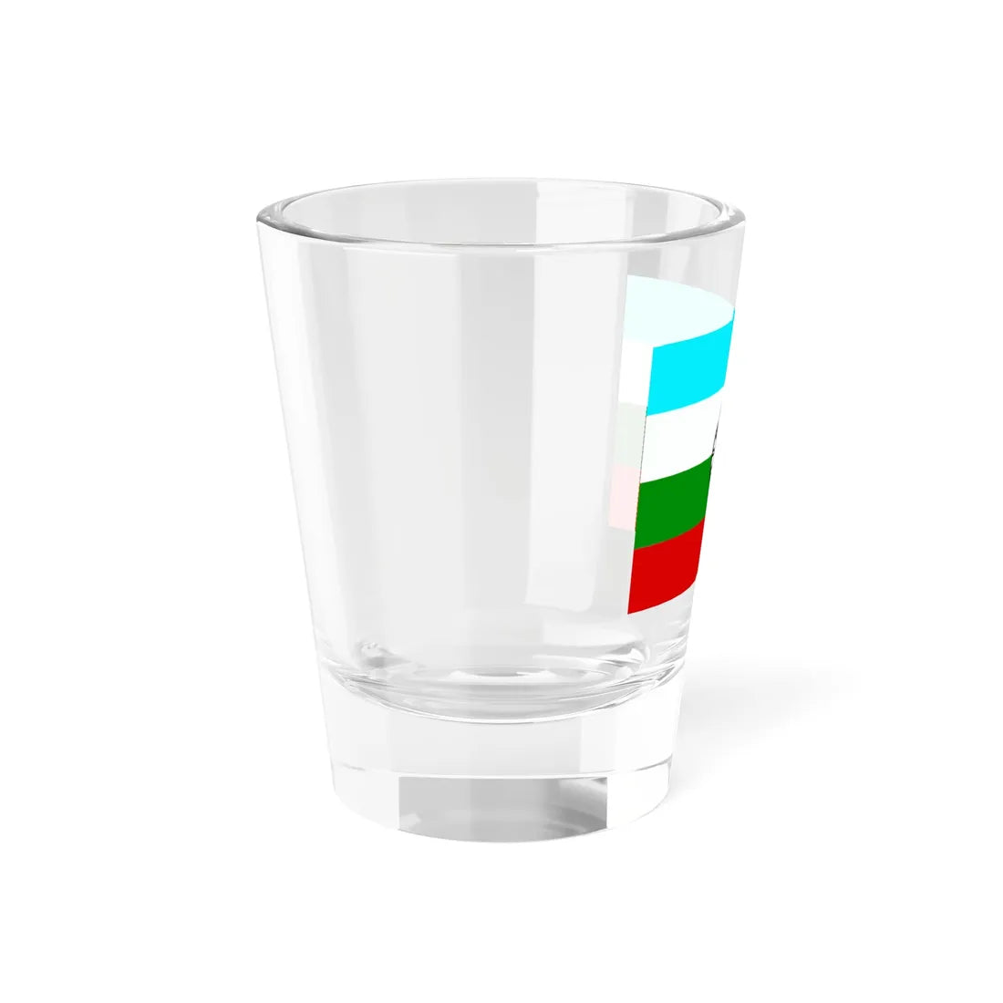 Huenteche flag (Chile) Shot Glass 1.5oz - Go Mug Yourself
