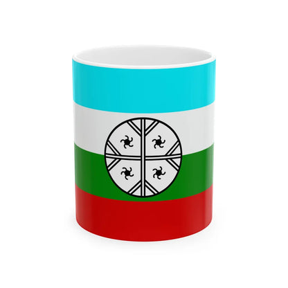 Huenteche flag (Chile) White Coffee Mug 11oz - Go Mug Yourself
